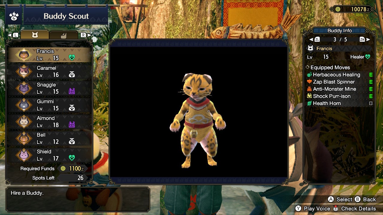 Monster Hunter Rise Best Palico Support Type And Palico Skills VG247